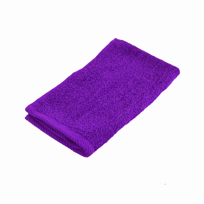 Рушник махровий для рук та обличчя GM Textile 30х50см 400г/м2 (Фіолетовий)